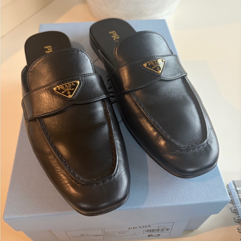 Prada Leather Mules - Picture 8 of 8
